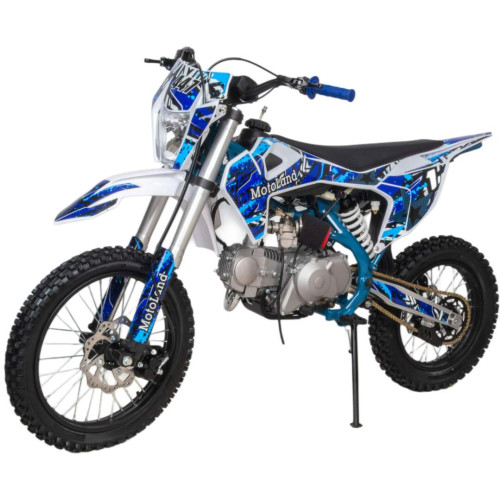 Питбайк Motoland TCX125 E 17/14 синий NEW