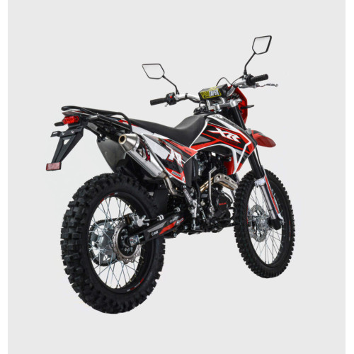 Мотоцикл Кросс Motoland XR300 LITE красный (175FMM) с ПТС