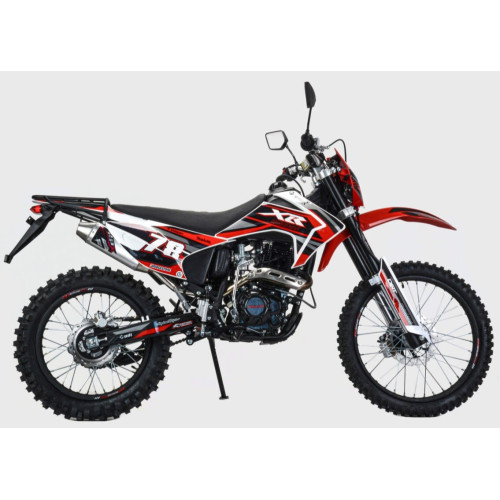 Мотоцикл Кросс Motoland XR300 LITE красный (175FMM) с ПТС