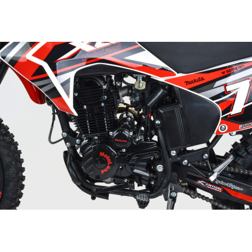 Мотоцикл Кросс Motoland XR300 LITE красный (175FMM) с ПТС