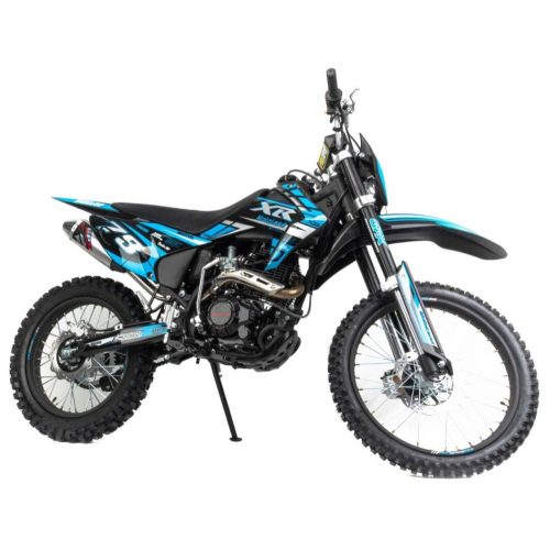 Мотоцикл Кросс Motoland XR300 LITE синий (175FMM) с ПТС
