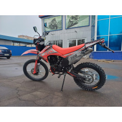 Мотоцикл Кросс Motoland XR300 LITE красный (175FMM) с ПТС