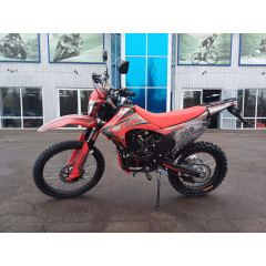 Мотоцикл Кросс Motoland XR300 LITE красный (175FMM) с ПТС