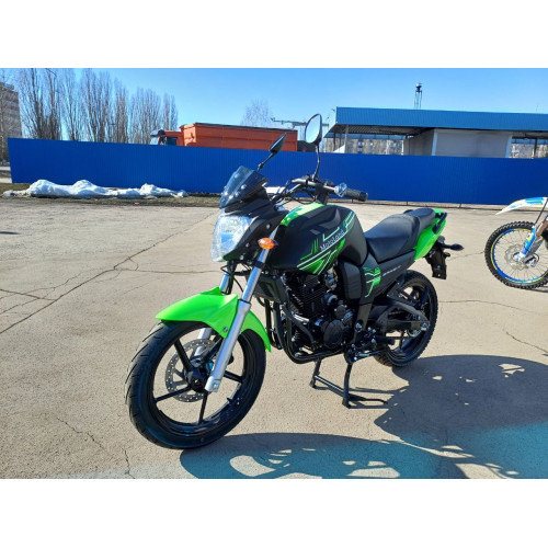 Мотоцикл Дорожный Motoland BANDIT 300 черный/зеленый