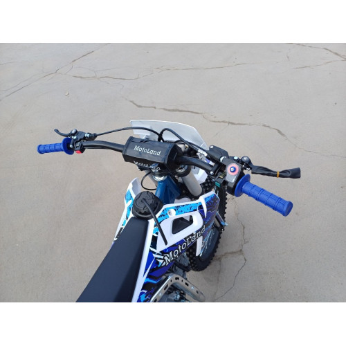Питбайк Motoland TCX125 E 17/14 синий NEW