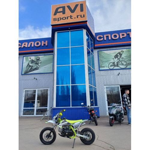 Питбайк  Motoland SX 110 E 12/10 зеленый