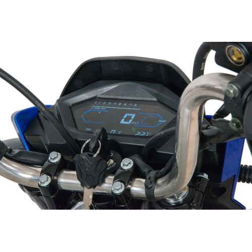 Мопед MOTOLAND ALPHA VG 11 синий/белый