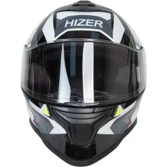 Шлем мото интеграл HIZER J5325 №4 (L) grey (23604)