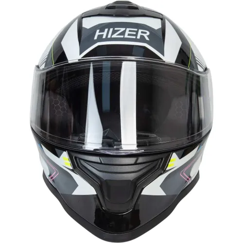 Шлем мото интеграл HIZER J5325 №4 (L) grey (23604)