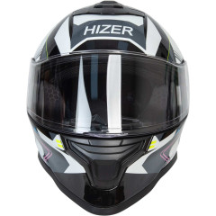 Шлем мото интеграл HIZER J5325 №4 (XXL) grey (23606)