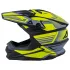 Шлем кроссовый ATAKI JK801A Legacy Hi-Viz зеленый/серый матовый, S (1560463-941-9839)