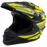 Шлем кроссовый ATAKI JK801A Legacy Hi-Viz зеленый/серый матовый, S (1560463-941-9839)