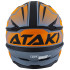 Шлем кроссовый ATAKI JK801A Legacy оранжевый/серый матовый, M (1560463-941-7296)