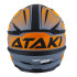 Шлем кроссовый ATAKI JK801A Legacy оранжевый/серый матовый, S (1560463-941-4964)