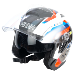 Шлем мото открытый HIZER J522 (XXL) ADVENTURE (22646)
