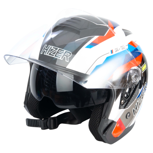 Шлем мото открытый HIZER J522 (XXL) ADVENTURE (22646)