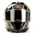 Шлем мото интеграл HIZER J5311 (M) black/lemon (13511)
