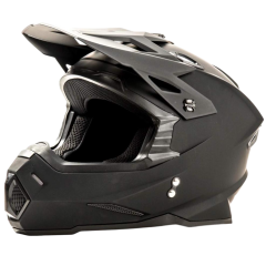 Шлем мото кроссовый HIZER J6801 #3 (XL) matt black (13536)