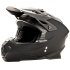 Шлем мото кроссовый HIZER J6801 #3 (XL) matt black (13536)
