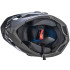 Шлем мото мотард HIZER J6802 (XL) matt black (2 визора) (13548)