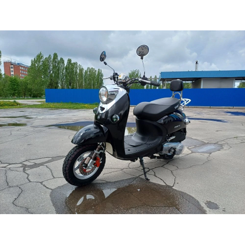 Скутер VENTO RETRO  черный  (в компл. сигнализация)