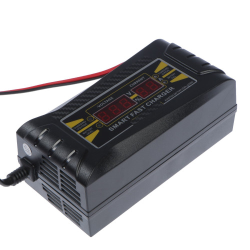 Зарядное устройство для АКБ, 12 В, 150-250 В, 87 Вт, ЖК дисплей, автомат