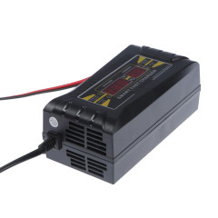 Зарядное устройство для АКБ, 12 В, 150-250 В, 87 Вт, ЖК дисплей, автомат