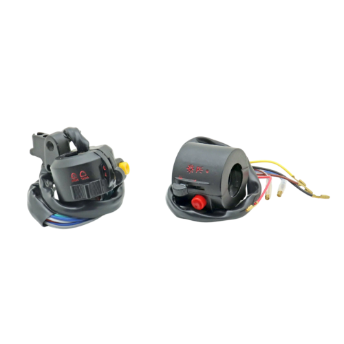 Переключатель рулевой ALPHA (компл) без рычагов черн.