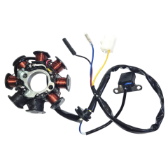 Статор генератора 4Т 139QMB 50/80см3  X-TECH (8 кат.)