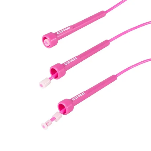 Скакалка ESPADO ES2131  розовый