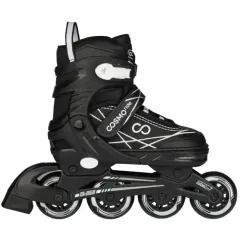 Коньки роликовые COSMORIDE FREERIDER 35-38 черный/белый