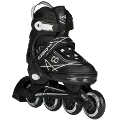 Коньки роликовые COSMORIDE FREERIDER 39-42 черный/белый
