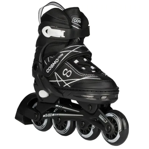 Коньки роликовые COSMORIDE FREERIDER 39-42 черный/белый