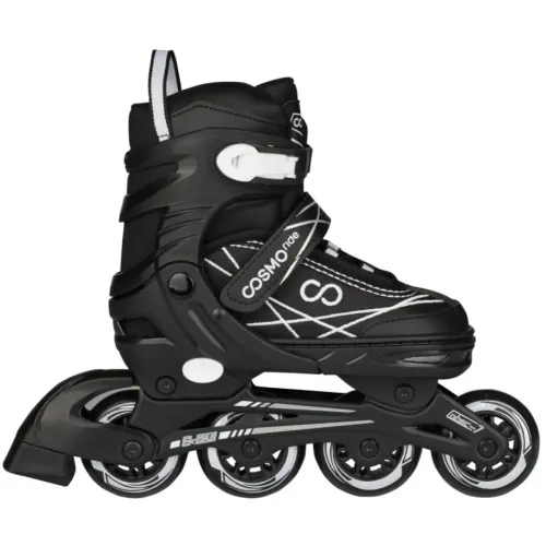 Коньки роликовые COSMORIDE FREERIDER 31-34 черный/белый