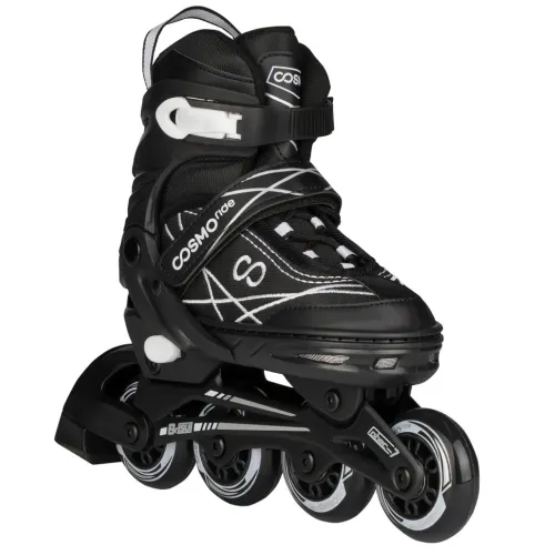 Коньки роликовые COSMORIDE FREERIDER 31-34 черный/белый
