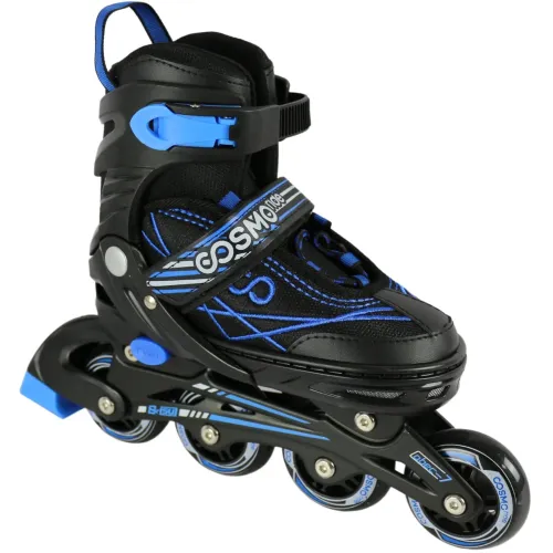 Коньки роликовые COSMORIDE FREERIDER 35-38 синий/черный