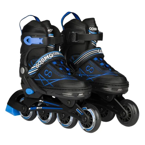 Коньки роликовые COSMORIDE FREERIDER 35-38 синий/черный