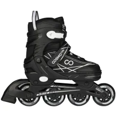 Коньки роликовые COSMORIDE FREERIDER 39-42 черный/белый