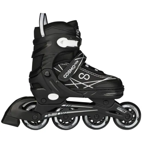 Коньки роликовые COSMORIDE FREERIDER 39-42 черный/белый