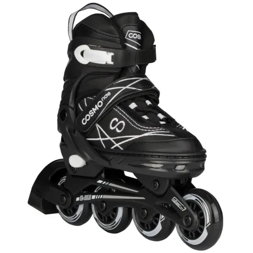 Коньки роликовые COSMORIDE FREERIDER 39-42 черный/белый