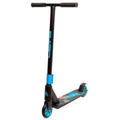 Самокат трюковый LETO алюм, 110 мм AL, ABEC-9, голубой  1/4