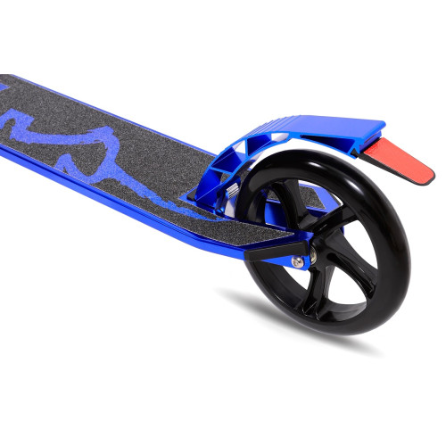 Самокат 2-х колесный LETO алюм, 180 мм, синий 1/4