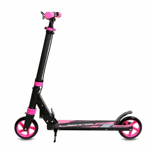 Самокат 2-х колесный LETO алюм, 145 мм, розовый 1/6