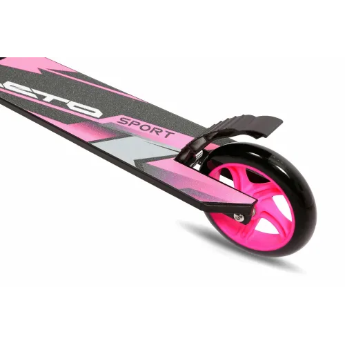 Самокат 2-х колесный LETO алюм, 145 мм, розовый 1/6