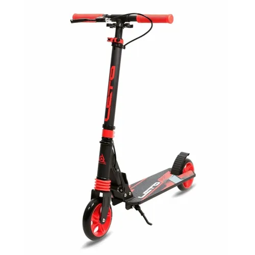 Самокат 2-х колесный LETO алюм, 145 мм, красный 1/6