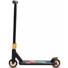 Самокат трюковый LETO алюм, 110 мм AL, ABEC-9, оранжевый 1/4