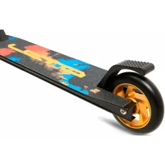 Самокат трюковый LETO алюм, 110 мм AL, ABEC-9, оранжевый 1/4