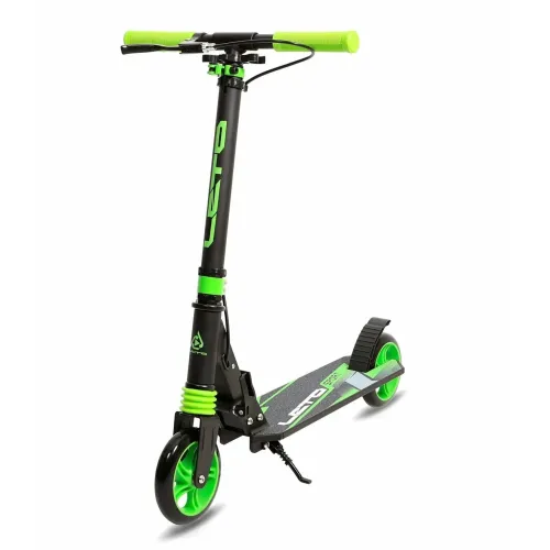 Самокат 2-х колесный LETO алюм, 145 мм, зеленый 1/6