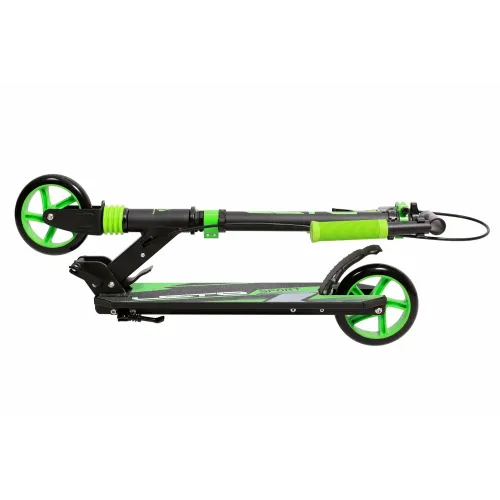 Самокат 2-х колесный LETO алюм, 145 мм, зеленый 1/6