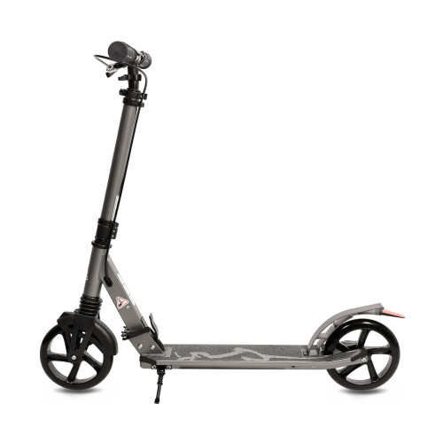 Самокат 2-х колесный LETO алюм, 180 мм, серый 1/4